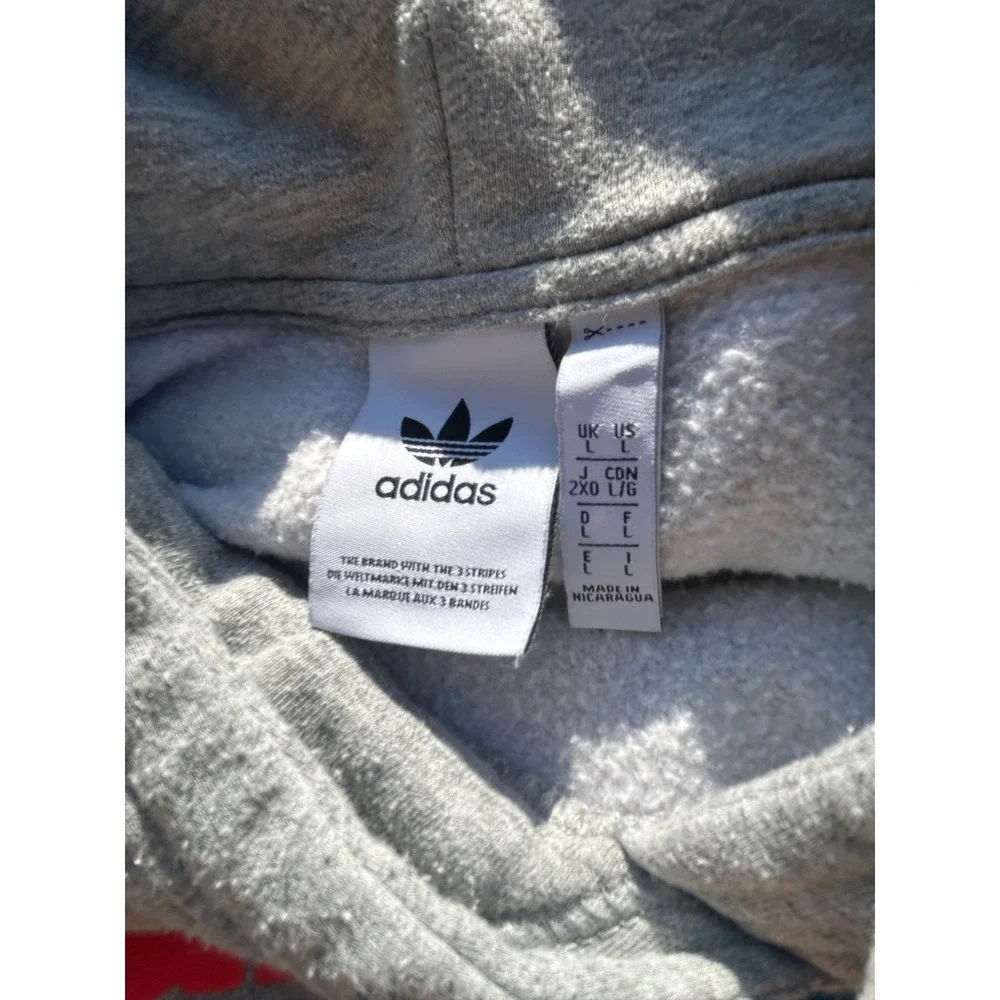 Adidas Originals Always Original Hoodie Gray Trefoil Athleisure streetwear L